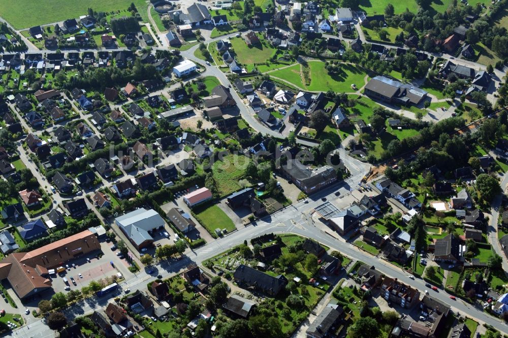 Elmenhorst aus der Vogelperspektive: Elmenhorst im Bundesland Schleswig-Holstein