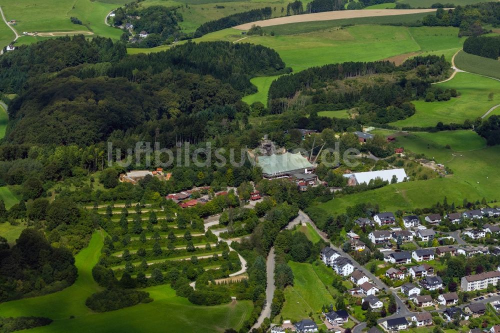 Luftaufnahme Lennestadt - Elspe-Festival-Gelände in Lennestadt im Bundesland Nordrhein-Westfalen