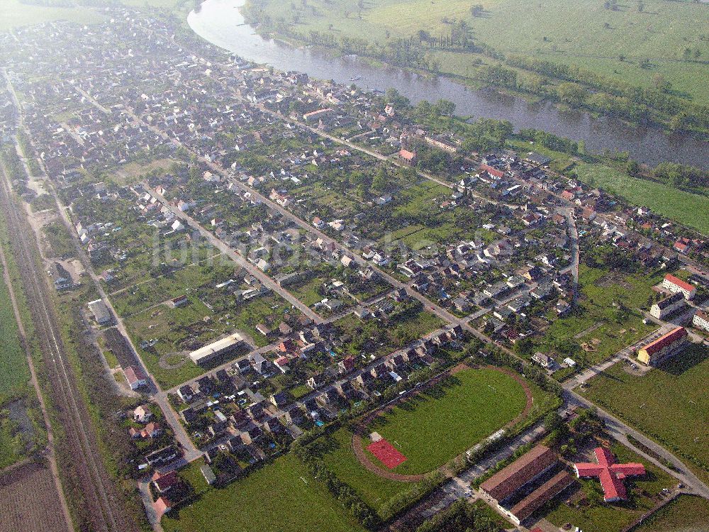 Elster an der Elbe von oben - Elster an der Elbe