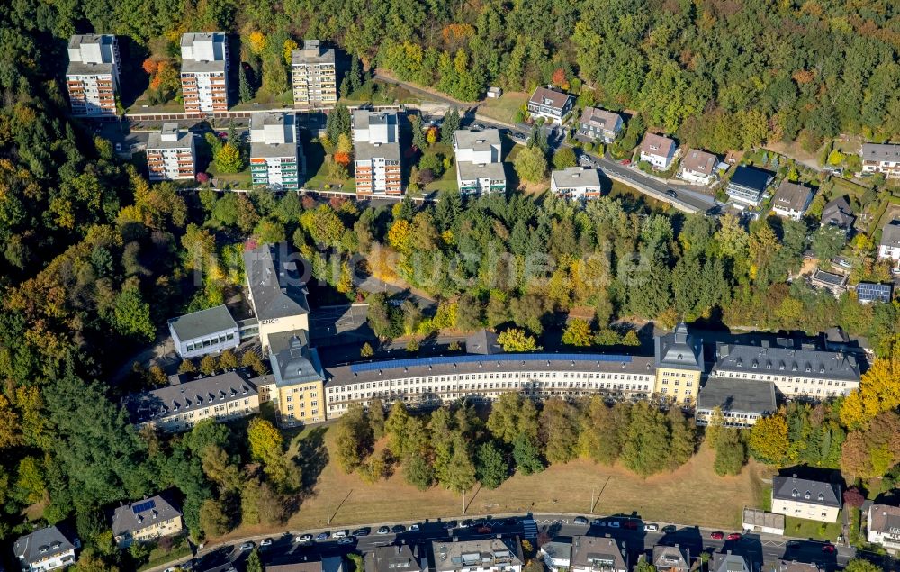 Luftbild Siegen - Emmy Noether Campus der Universität Siegen in Siegen im Bundesland Nordrhein-Westfalen