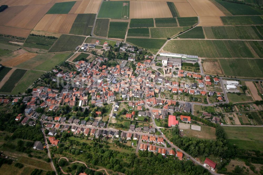 Engelstadt aus der Vogelperspektive: Engelstadt