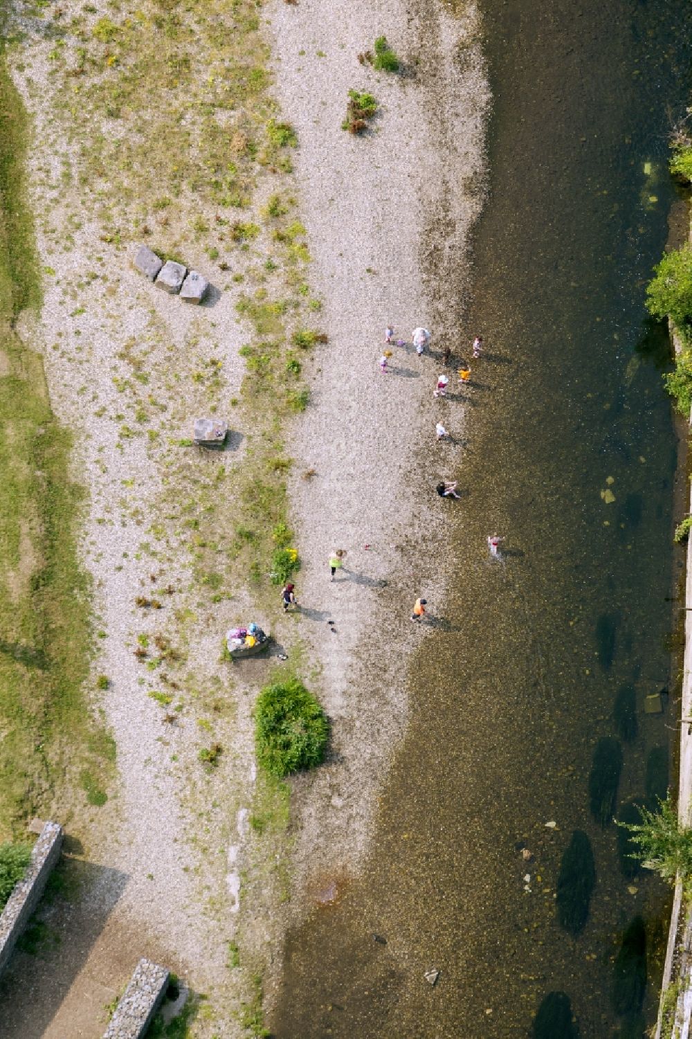 Luftbild Gevelsberg - Ennepe- Strand im Ennepebogen in Gevelsberg in Nordrhein- Westfalen