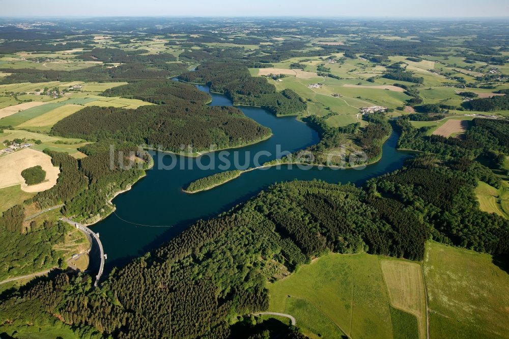 Breckerfeld aus der Vogelperspektive: Ennepetalsperre in Breckerfeld im Bundesland Nordhrein-Westfalen