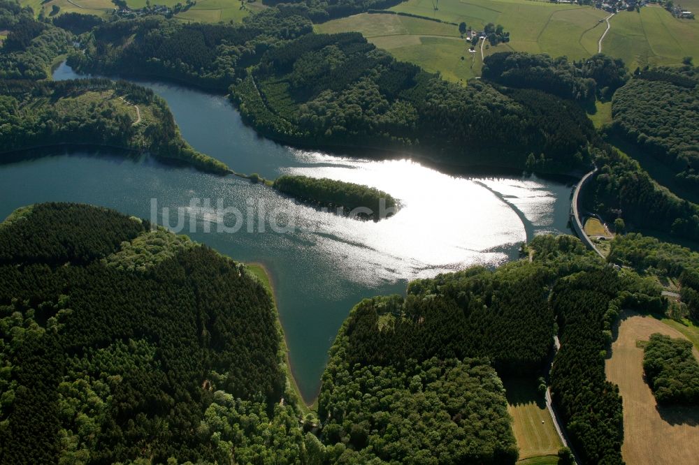 Breckerfeld von oben - Ennepetalsperre in Breckerfeld im Bundesland Nordhrein-Westfalen