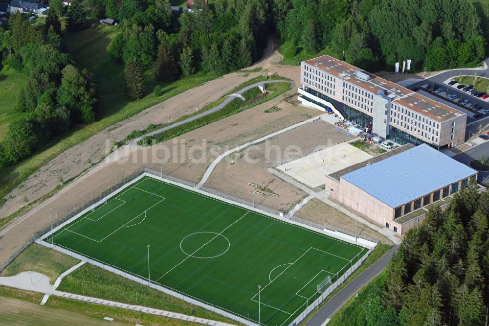 Luftbild Bischofsgrün - Ensemble der Sportplatzanlagen BLSV Sportcamp Nordbayern in Bischofsgrün im Bundesland Bayern, Deutschland