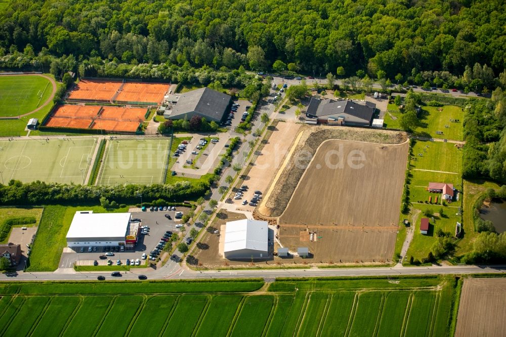 Luftbild Hamm - Ensemble der Sportplatzanlagen in Hamm im Bundesland Nordrhein-Westfalen