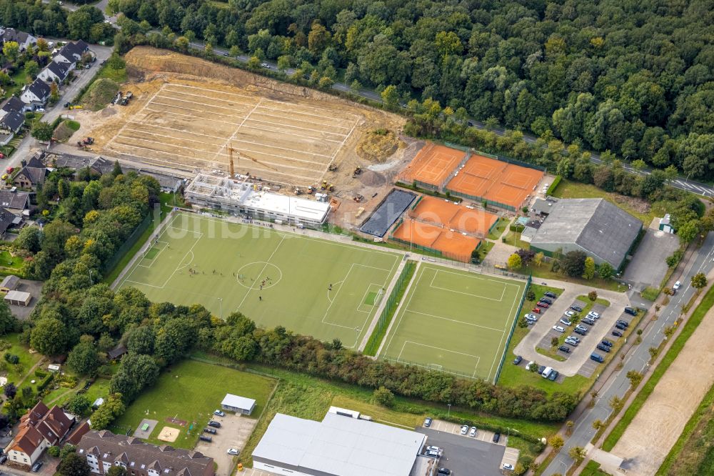 Luftbild Hamm - Ensemble der Sportplatzanlagen in Hamm im Bundesland Nordrhein-Westfalen