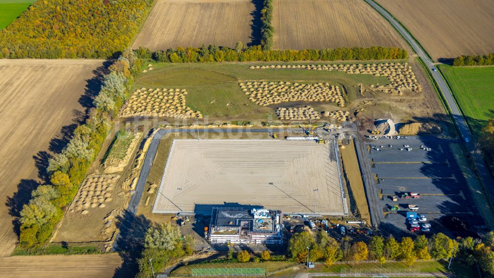 Luftbild Hamm - Ensemble der Sportplatzanlagen An der Lohschule in Hamm im Bundesland Nordrhein-Westfalen, Deutschland