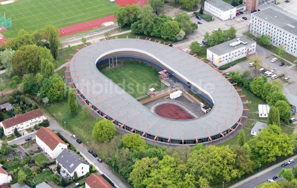 Luftbild Cottbus - Ensemble der Sportplatzanlagen Sportzentrum in Cottbus im Bundesland Brandenburg