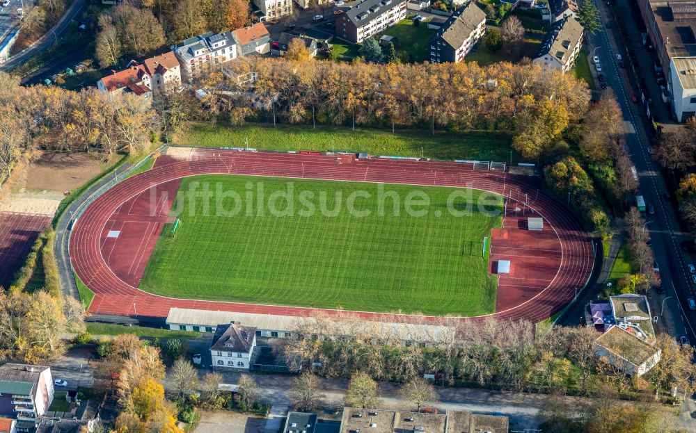 Luftbild Witten - Ensemble der Sportplatzanlagen des VfB Annen 19 e.V. in Witten im Bundesland Nordrhein-Westfalen, Deutschland