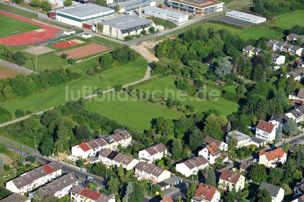 Luftaufnahme Kronberg im Taunus - Entwicklungsgebiet / Baufläche für Wohnungsneubau in Kronberg