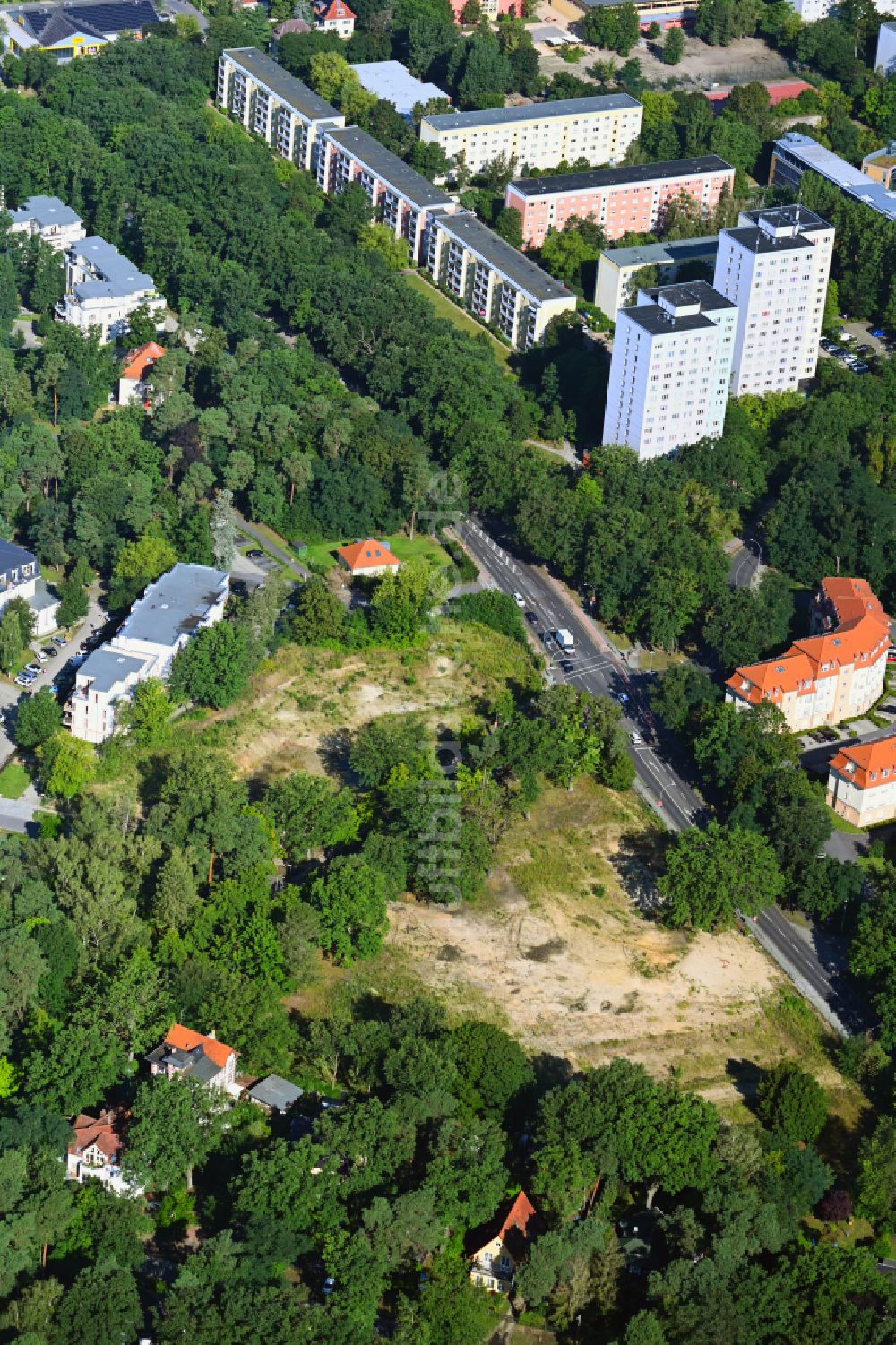 Luftbild Potsdam - Entwicklungsgebiet und Bauland- Brache in Potsdam im Bundesland Brandenburg, Deutschland