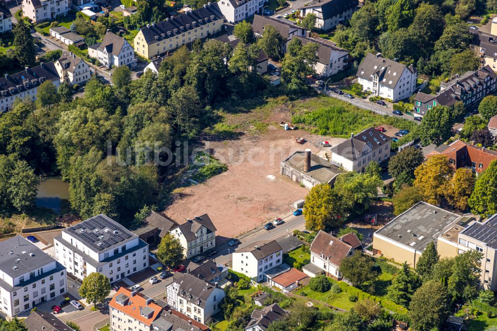 Luftbild Gevelsberg - Entwicklungsgebiet und Bauland- Brache an der Teichstraße in Gevelsberg im Bundesland Nordrhein-Westfalen, Deutschland