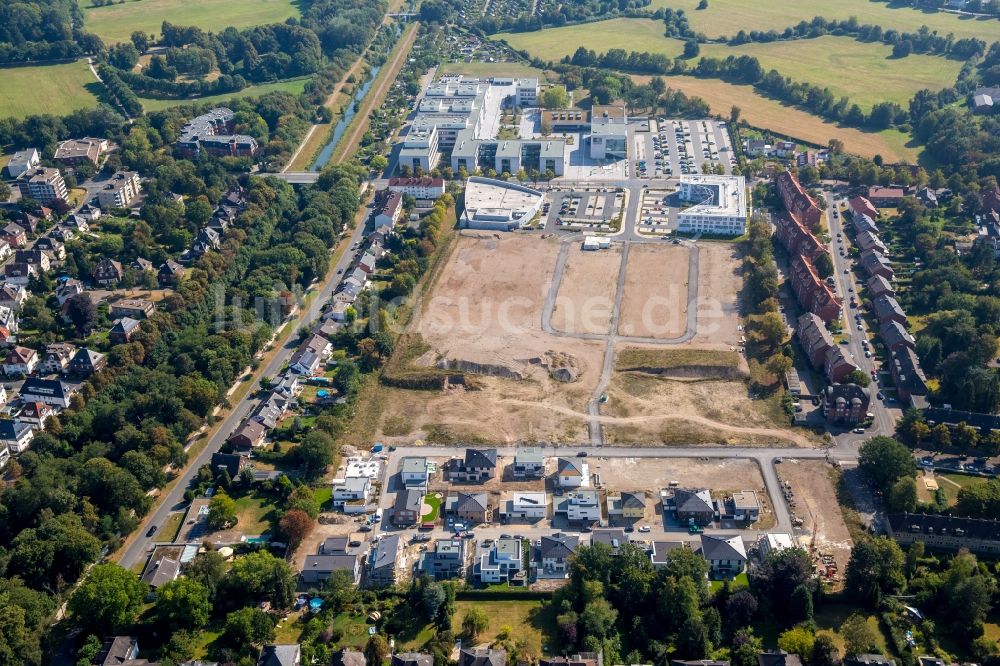 Luftbild Hamm - Entwicklungsgebiet und Bauland- Brache in den Wohngebieten von Hamm im Bundesland Nordrhein-Westfalen