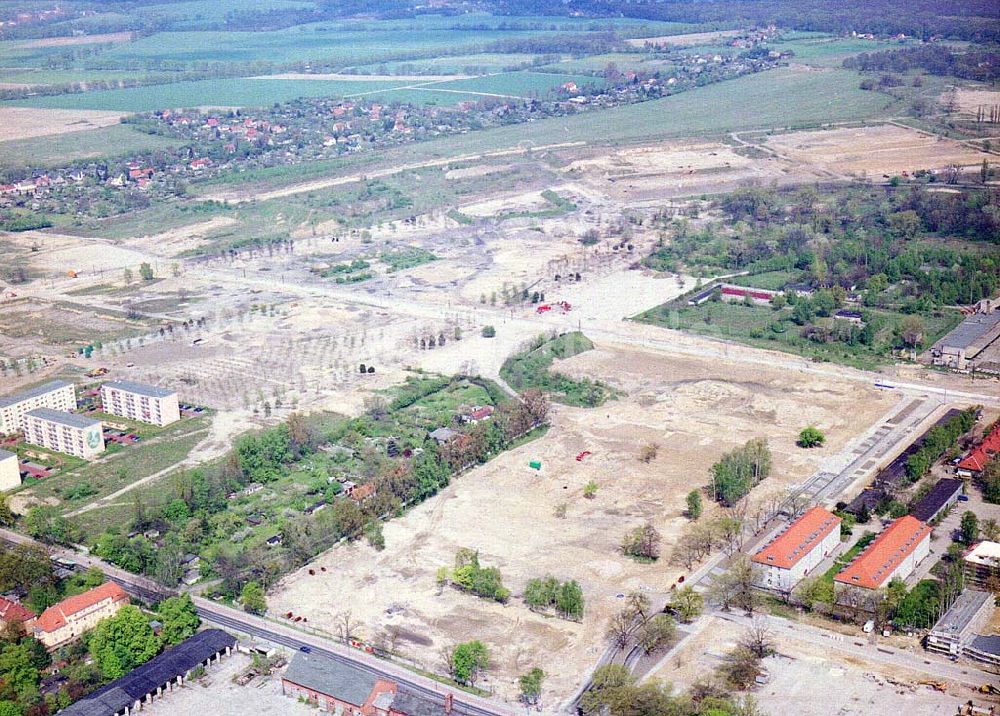 Luftaufnahme Potsdam - BRA - Entwicklungsgebiet Bornstedter Feld in Potsdam.