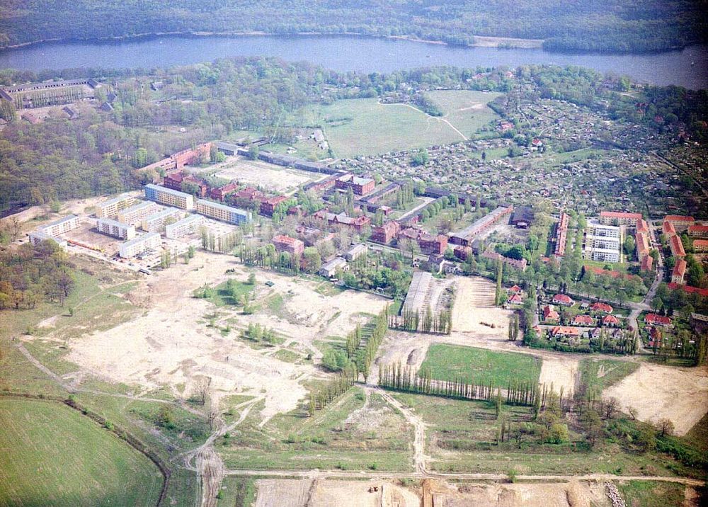 Potsdam - BRA von oben - Entwicklungsgebiet Bornstedter Feld in Potsdam.