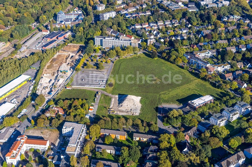 Dortmund von oben - Entwicklungsgebiet Deggingstraße in Dortmund im Bundesland Nordrhein-Westfalen, Deutschland