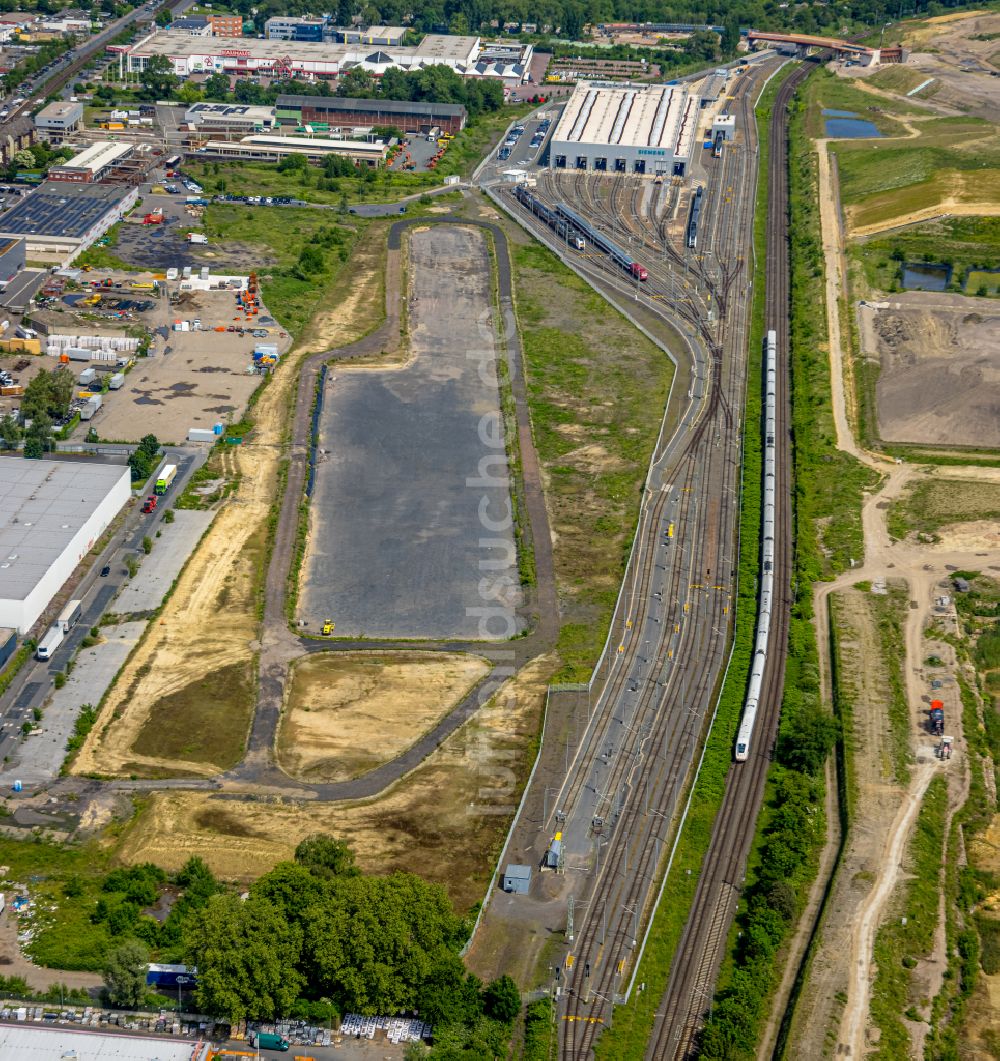 Dortmund aus der Vogelperspektive: Entwicklungsgebiet der Dortmund Logistik GmbH in Dortmund im Bundesland Nordrhein-Westfalen, Deutschland