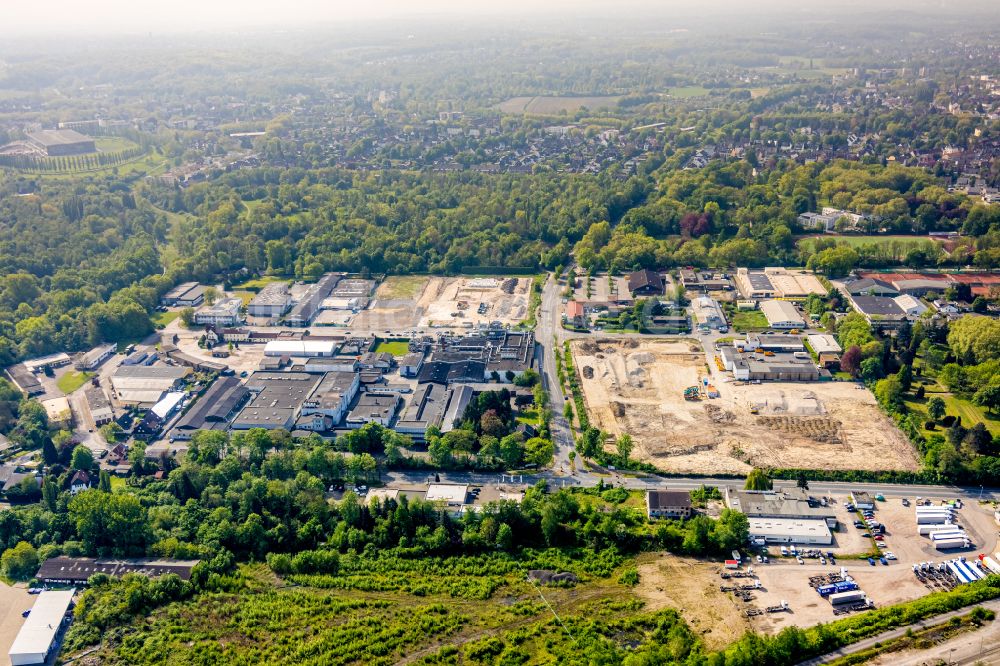 Herne aus der Vogelperspektive: Entwicklungsgebiet des ehemaligen Industrie- und Gewerbegebiet in Herne im Bundesland Nordrhein-Westfalen, Deutschland