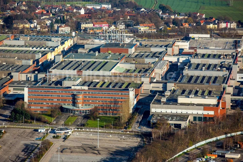 Bochum von oben - Entwicklungsgebiet der Industriebrache AFG BochumAllgemeine Fahrzeug übernahmegesellschaft mbH am Opelring in Bochum im Bundesland Nordrhein-Westfalen