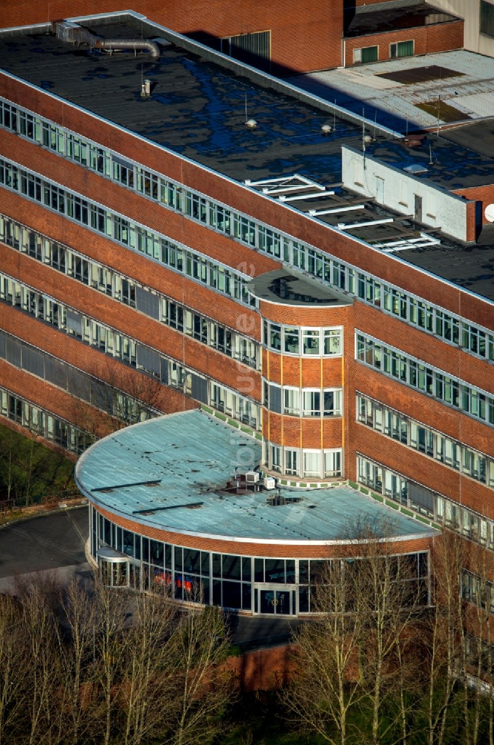 Bochum von oben - Entwicklungsgebiet der Industriebrache AFG BochumAllgemeine Fahrzeug übernahmegesellschaft mbH am Opelring in Bochum im Bundesland Nordrhein-Westfalen