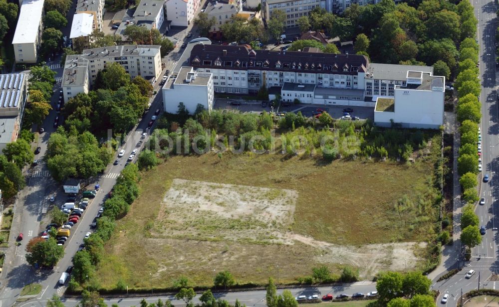 Luftbild Offenbach am Main - Entwicklungsgebiet der Industriebrache Berliner Straße - Goethering in Offenbach am Main im Bundesland Hessen