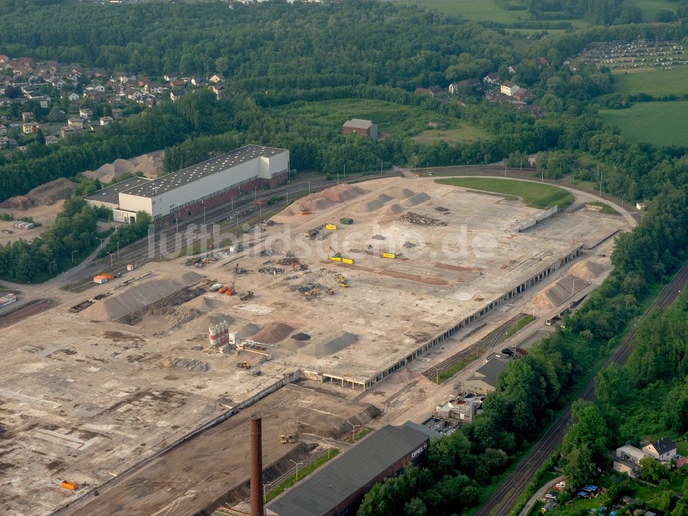 Luftbild Bochum - Entwicklungsgebiet der Industriebrache der Bochum Perspektive 2022 GmbH in Bochum im Bundesland Nordrhein-Westfalen