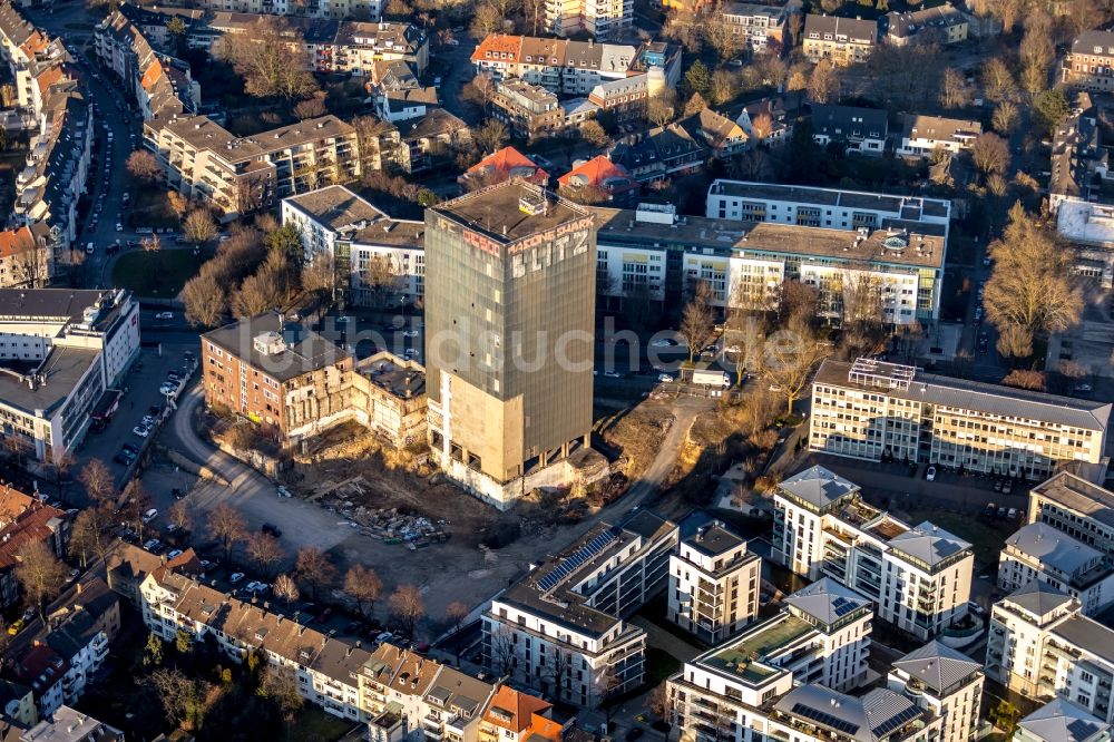 Luftbild Dortmund - Entwicklungsgebiet der Industriebrache Deggingstraße am Sitz der DSW21 Dortmunder Stadtwerke AG im Ortsteil Innenstadt-Ost in Dortmund im Bundesland Nordrhein-Westfalen