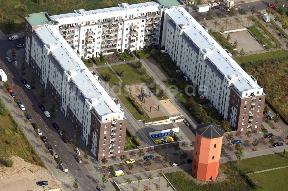 Berlin aus der Vogelperspektive: Entwicklungsgebiet der Industriebrache Gelände des Alten Schlachthof an der Eldenaer Straße - Thaerstraße im Ortsteil Friedrichshain in Berlin, Deutschland