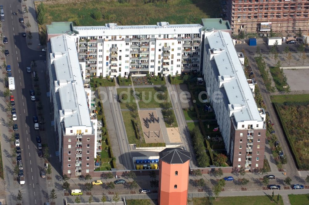 Berlin von oben - Entwicklungsgebiet der Industriebrache Gelände des Alten Schlachthof an der Eldenaer Straße - Thaerstraße im Ortsteil Friedrichshain in Berlin, Deutschland