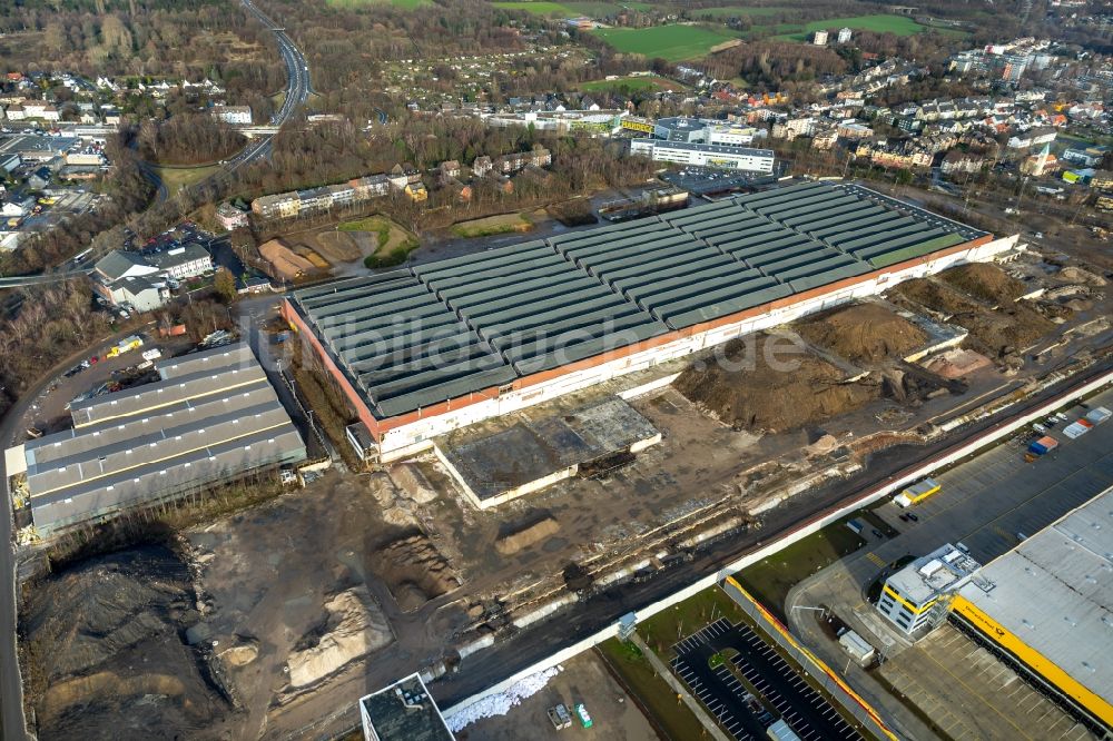 Luftbild Bochum - Entwicklungsgebiet der Industriebrache auf dem Gelände des ehemaligen Opelwerk in Bochum im Bundesland Nordrhein-Westfalen, Deutschland