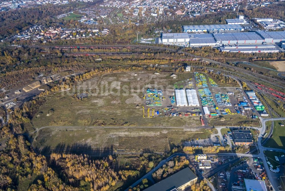 Luftaufnahme Dortmund - Entwicklungsgebiet der Industriebrache auf dem Gelände der ehemaligen Westfalenhütte in Dortmund im Bundesland Nordrhein-Westfalen