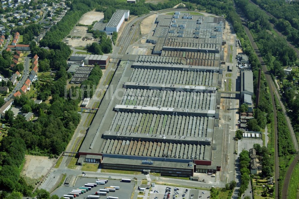 Luftaufnahme Bochum - Entwicklungsgebiet der Industriebrache Opel-Werke II in Langendreer in Bochum im Bundesland Nordrhein-Westfalen