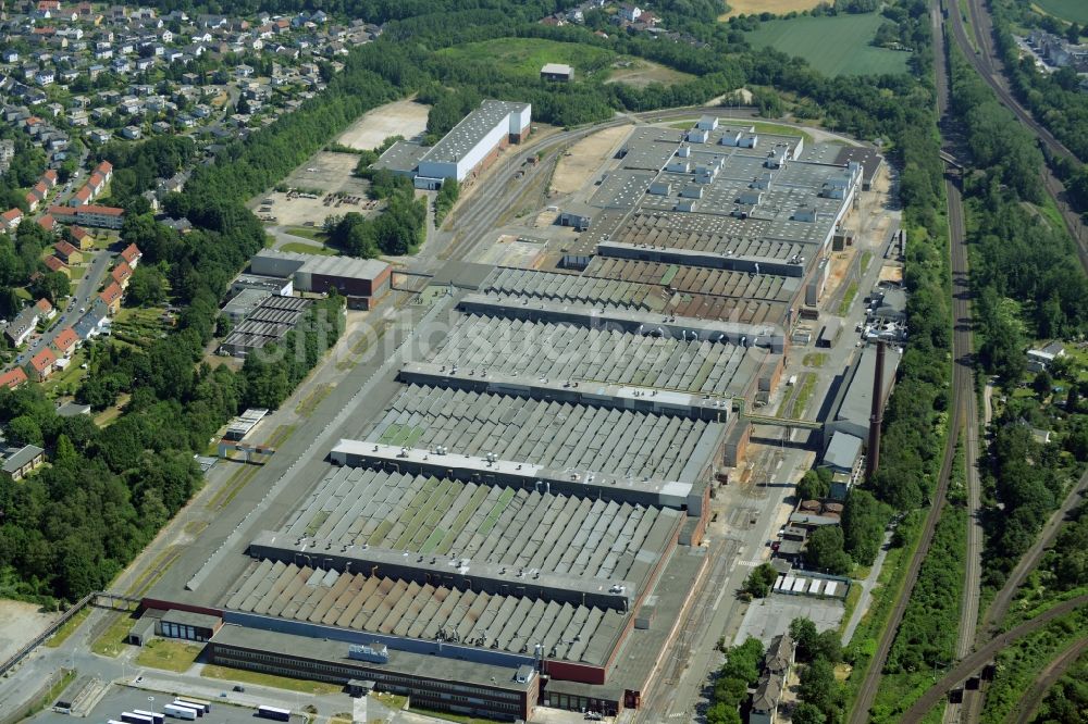 Bochum von oben - Entwicklungsgebiet der Industriebrache Opel-Werke II in Langendreer in Bochum im Bundesland Nordrhein-Westfalen