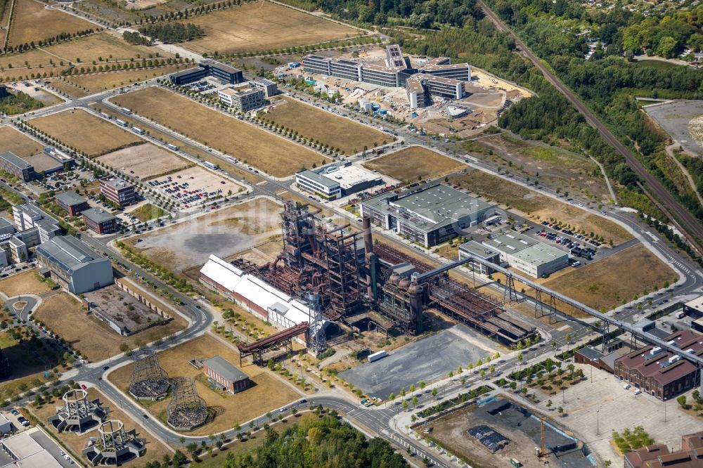 Luftaufnahme Dortmund - Entwicklungsgebiet der Industriebrache Phönix-West im Ortsteil Hörde in Dortmund im Bundesland Nordrhein-Westfalen