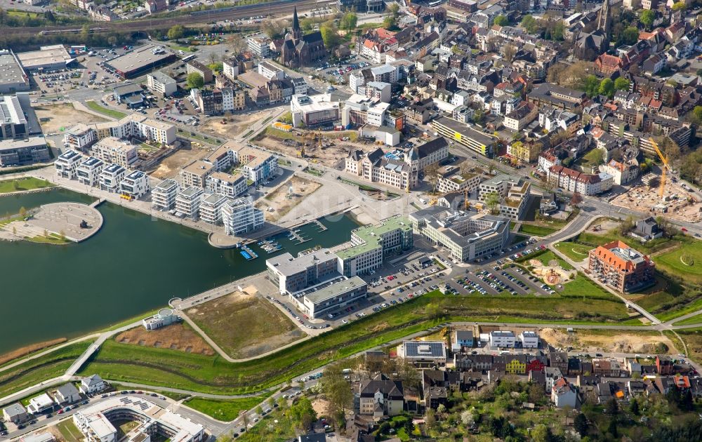 Dortmund aus der Vogelperspektive: Entwicklungsgebiet der Industriebrache Phoenix See in Dortmund im Bundesland Nordrhein-Westfalen