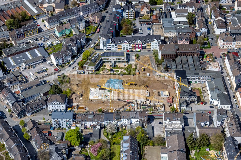 Luftaufnahme Velbert - Entwicklungsgebiet der Industriebrache an der Sternbergstraße in Velbert im Bundesland Nordrhein-Westfalen, Deutschland