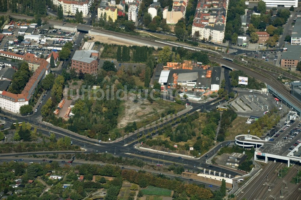 Luftbild Berlin  Entwicklungsgebiet der Wohngebiets und