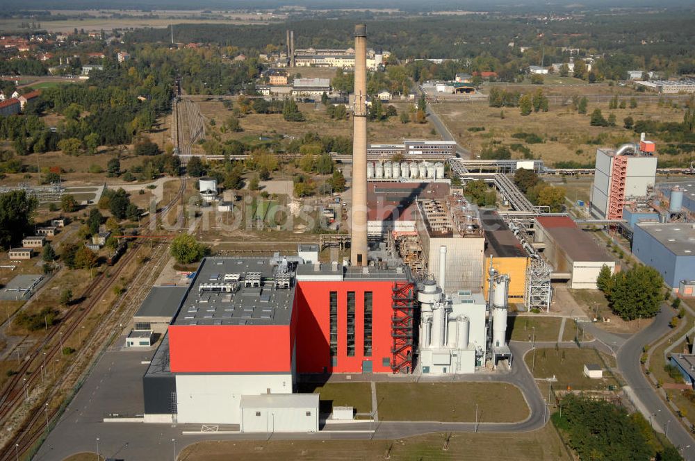 Luftaufnahme Premnitz - E.ON Müllverbrennungsanlage / Heizkraftwerk in Premnitz