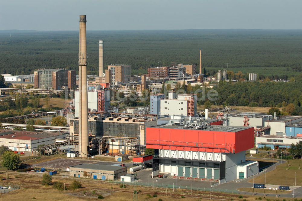 Luftbild Premnitz - E.ON Müllverbrennungsanlage / Heizkraftwerk in Premnitz