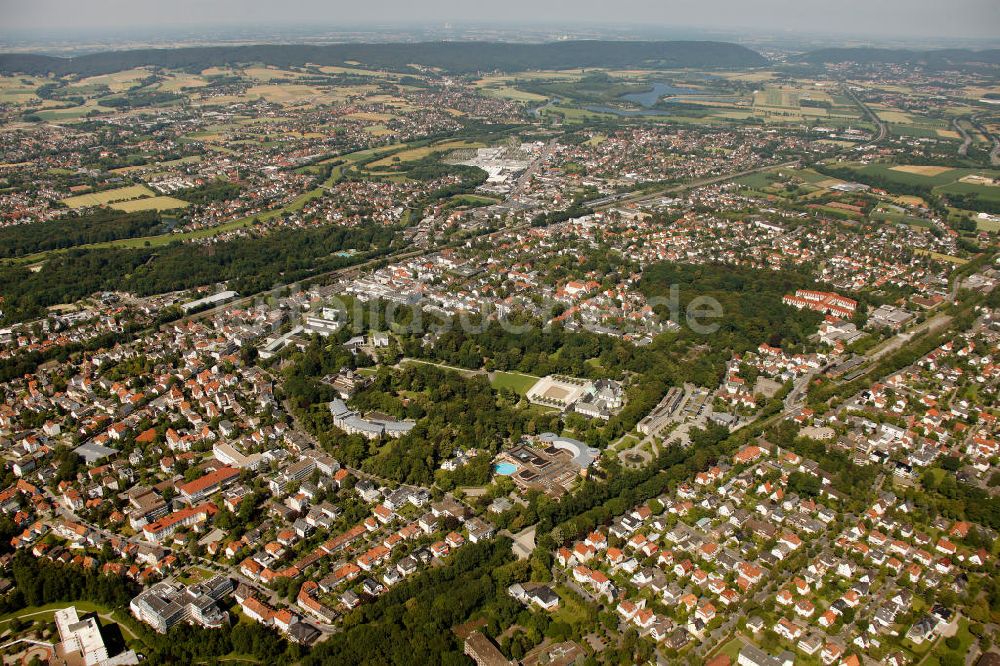 Bad Oeynhausen von oben - erbaut