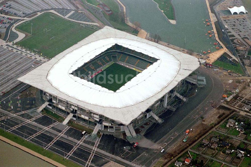 Luftbild Wolfsburg - eröffnet) des Sportvereins VfL Wolfsburg