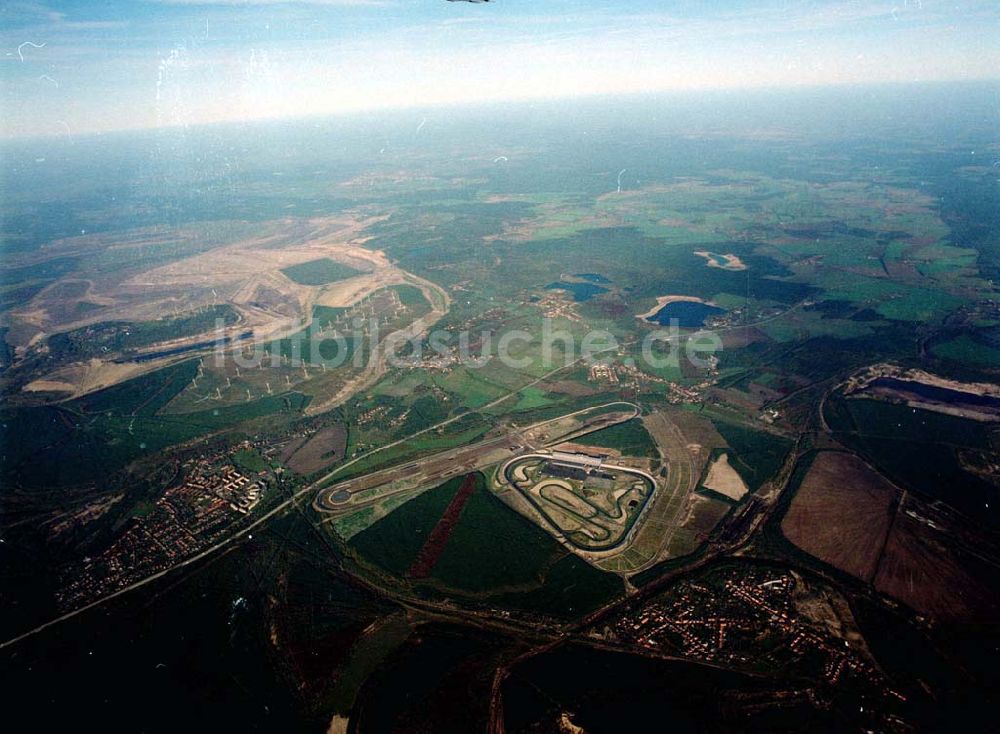 Luftbild Klettwitz - Eröffneter Lausitzring bei Klettwitz in Brandenburg