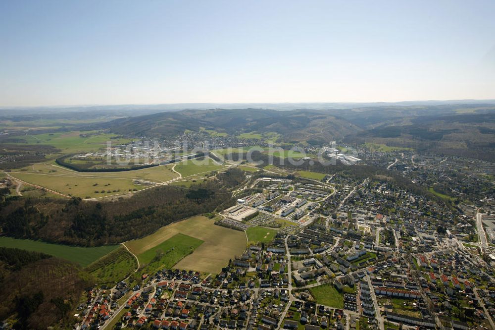 Hemer von oben - Eröffnung der Landesgartenschau in Hemer