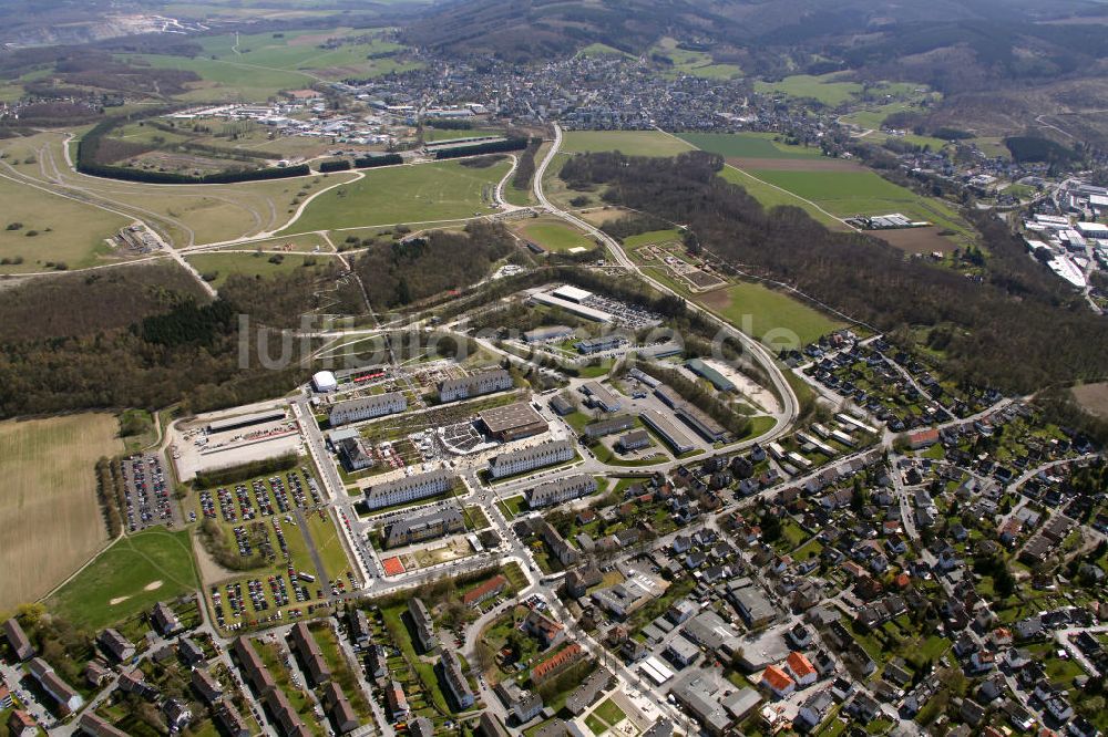 Hemer von oben - Eröffnung der Landesgartenschau in Hemer