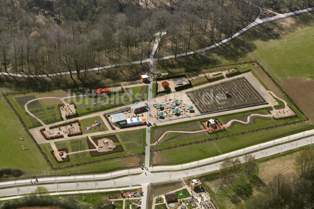 Luftbild Hemer - Eröffnung der Landesgartenschau in Hemer