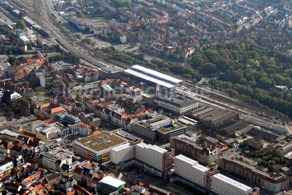 Luftbild Erfurt - Erfurt Hauptbahnhof