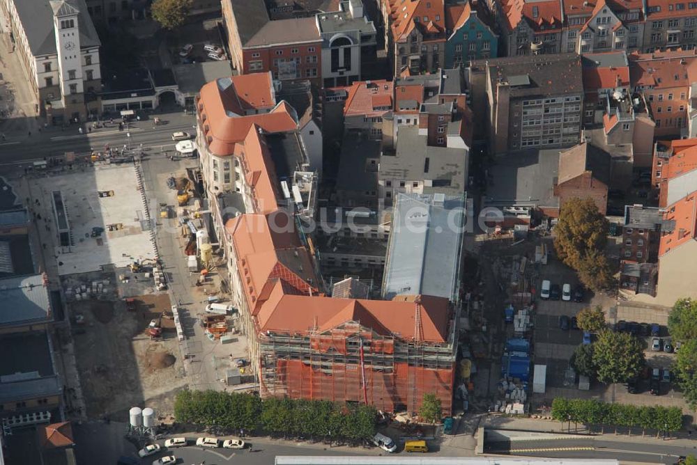 Erfurt aus der Vogelperspektive: Erfurter Hof