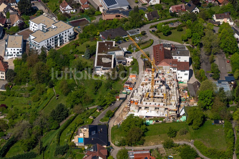 Luftbild Ettenheim - Ergänzungsbau am Klinikgelände Innovatives Zentrum für Gesundheit in Ettenheim im Bundesland Baden-Württemberg, Deutschland