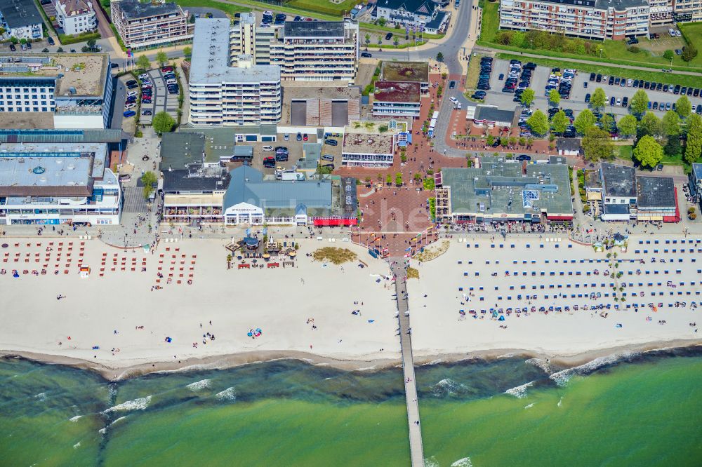 Luftaufnahme Grömitz - Erlebnisbad Wave in Grömitz im Bundesland Schleswig-Holstein, Deutschland